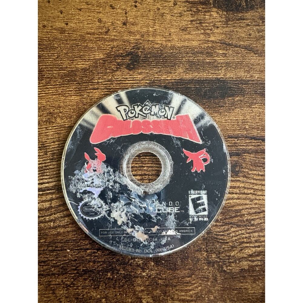 Authentic Pokemon Colosseum, Disc Only, Not Working, Read
